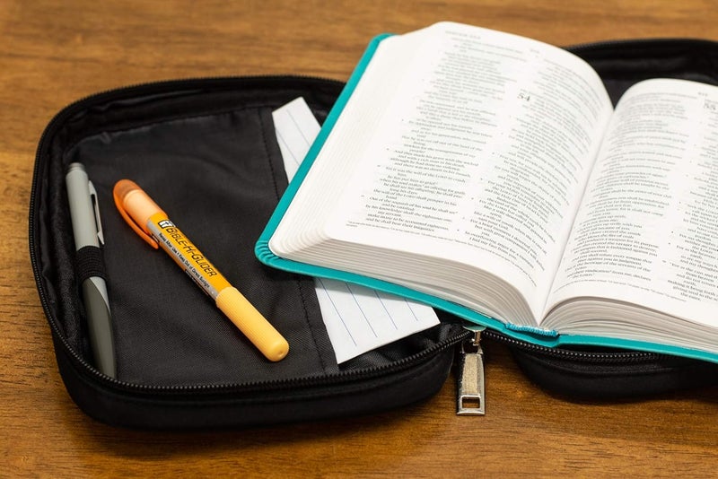 Dicksons Microfiber Black Bible Cover for Small Bibles and Paperback Books - Image 2